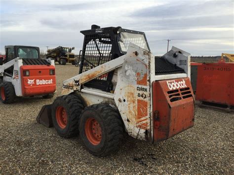 bobcat skid steer modle 843|bobcat 843 skid steer.